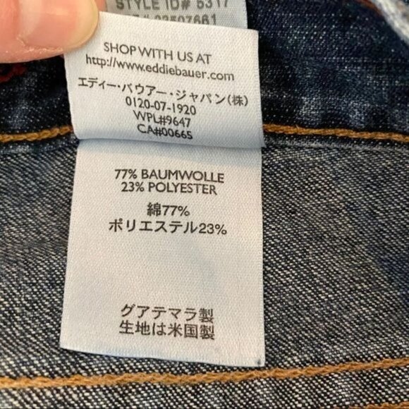 Eddie Bauer Boot Cut High Rise Jeans 6 - Picture 9 of 10